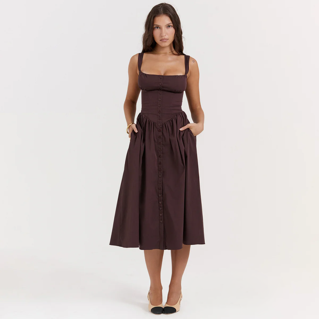 Royal Glam Mini Dress