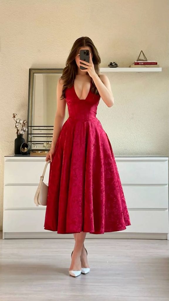 Elegant Ladies Fashion Dress